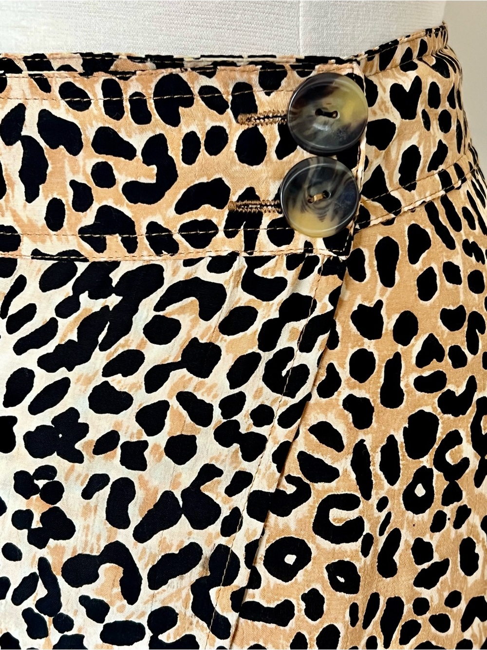 Faithful the Brand leopard print wrap skirt - Picture 6 of 12